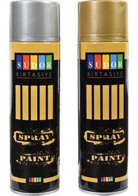 Resim Südor Sprey Boya 200 Ml Krom Spr200-04 Çok Renkli 