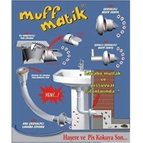 Resim Assess Store Muffmatikmuffmatik Koku Önleyici Lavabo Sifonu Çekvalfi (3 Adet) 