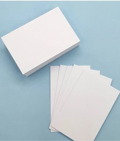 Resim Genel Markalar Beyaz Kartvizit Boş Baskısız Kalın Kart 5 X 8 Cm (100 ADET) (0,132 KG) 