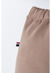 Resim U.s. Polo Assn. Erkek Bebek Kahverengi Şort Takım Kahverengi 