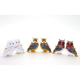 Resim Swarovski 2'li Baykuş Model 1 