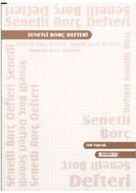 Resim Taksitli Senet Defteri 160 Yp. Karton Kapak Özkan Armat 1 Adet 