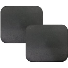 Resim Knsz oturma minderi 2 li mazlum syh suni deri tel sandalyesi oturma yeri için 