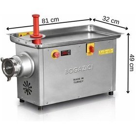 Resim Boğaziçi No 22 Sök Tak Soğutmalı Kıyma Makinesi 380v 