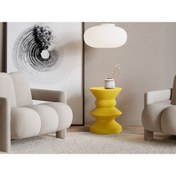 Resim Echo Furniture Adella Çinko Sarı Sehpa 