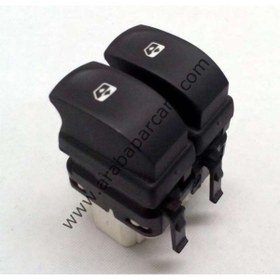Resim Genel Markalar Renault Clio 3 , Modüs Sol Ön Cam Açma Düğmesi 8200214943 