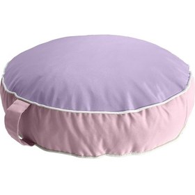 Resim Xpermate İç Dış Mekan Meditasyon Minderi Fermuarlı Yoga Minderi Lila Pembe 