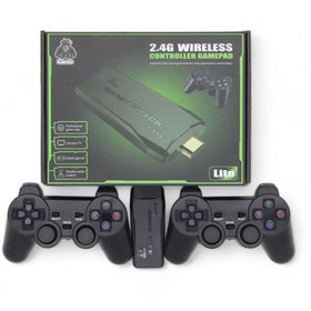 Resim Genel Markalar 2.4g Wıreless Controller Gamepad Çift Kol Oyun Paneli Nostaljik-atari 