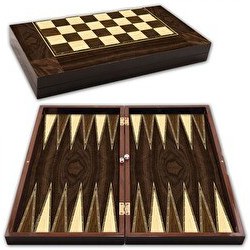 Resim Star Oyun Polyester Ceviz Büyük Boy Tavla - 1020180 