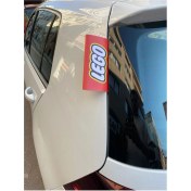 Resim Quart Aksesuar LEGO Oto Bayrağı Araba Flama Araç Etiket 