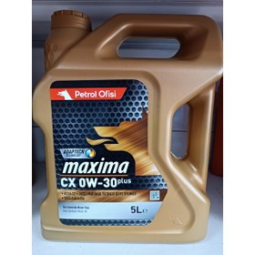 Resim Petrol Ofisi Maxima CX 0W-30 5 LT Motor Yağı 2024 üretim 