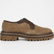 Resim Tamer Tanca Erkek Hakiki Deri Casual Ayakkabı 537 3248 Erk Ayk Sk23/24 Tutun Suet/ant Bej 