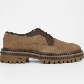 Resim Tamer Tanca Erkek Hakiki Deri Casual Ayakkabı 537 3248 Erk Ayk Sk23/24 Tutun Suet/ant Bej 