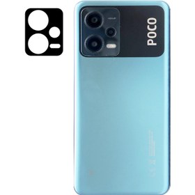 Resim Xiaomi Poco X5 Zore 3D Kamera Camı - Siyah 