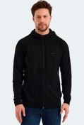 Resim VIOLET Erkek Sweatshirt Siyah 