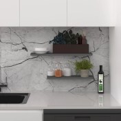 Resim Asra Trend Modern Organizer Düzenleyici Dekoratif Kitaplık Banyo Mutfak Duvar Rafı 