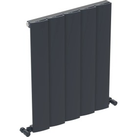 Resim Carisa Step Yatay Alüminyum Radyatör Modern Tasarım Antrasit 60X47 cm 