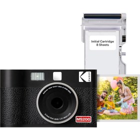 Resim Mini Shot 2 Era - Fotoğraf Makinesi + Anında Baskı Fotoğraf Yazıcısı 5.34X8.64 cm (Kredi Kartı Boyutunda Baskı) 4pass Baskı Teknolojisi 