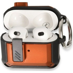 Resim Newface Apple Uyumlu Airpods 3 3.nesil Truva Kılıf - Turuncu 