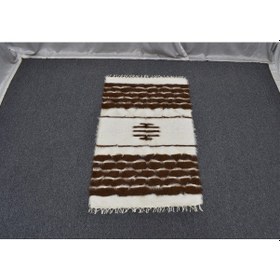 Resim Zehra Abla Halı Yeni El Dokuma Tiftik Nadide Yün Siirt Kilimi 6362 