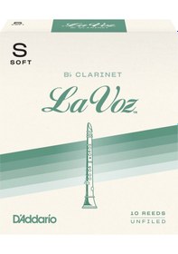 Resim D'addario Rcc10sf La Voz Bb Klarnet Kamışı Soft Sertlik Profesyonel/caz - 10'lu Paket Caz İçin Yumuşak Ton Ve Kolay Çalım 