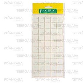 Resim Pacific Beyaz Yapışkanlı Keçe 20mm X 20mm 