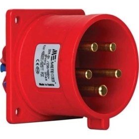 Resim Mete Enerji 406221V 5X32A. IP44 Makıne Fişı -Düz-(Viali Bagl.) 