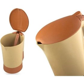 Resim Iki Adet Çok Renkli Mini Elektrikli Su Isıtıcı ve Çay Kahve Makinesi 