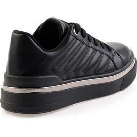 Resim Bambi Siyah Kadın Sneaker K01188334909 