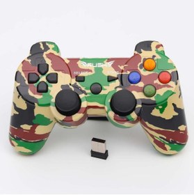 Resim Rush Gw929-y Kombat Kablosuz Gamepad,yeşil 