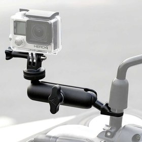 Resim Knmaster MC-10 Ayna Bağlantılı 360° Ayarlanabilir Kamera Tutucu Aparat 