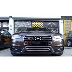 Resim Audi A5 S5 Ön Panjur Izgara 2012 / 2015 B8 Oem Siyah 