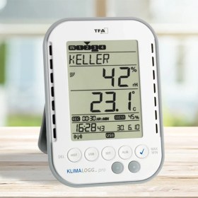 Resim Sevgift Tfa 30.3039 Klimalogg Pro Sıcaklık ve Nem Kayıt Cihazı (Alman) 