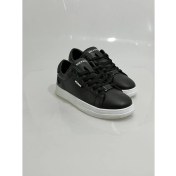 Resim 2885 Wickers Siyah-Beyaz Kalp Desenli Bayan Spor Ayakkabısı 