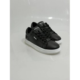 Resim 2885 Wickers Siyah-Beyaz Kalp Desenli Bayan Spor Ayakkabısı 