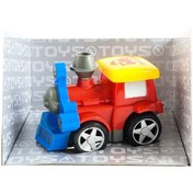 Resim Süper Sürtmeli Tren - Kırmızı 