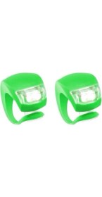 Resim Zhltools Yeşil Mini Ledli Bisiklet Lambası 2ADET 