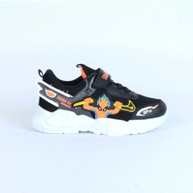 Resim moda ayakkabım Moda Ayakkabı 147 Erkek Çocuk Spor Ayakkabı - Mds00749-siyah-33 