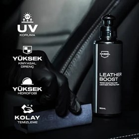 Resim Belirtilmemiş Leatherboost Araç,ev Deri Yüzeyler Için KAPLAMA-150 Ml-Deri Bakımı Koruması, Detailing, Deri Bak 