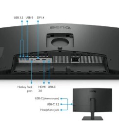 Resim Benq PD3205U 4K 31-Inch Usb-C Profesyonel Tasarımcı Monitörü 