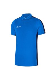 Resim Nike M Nk Df Academy 23 Polo Ss Erkek Futbol Antrenman Polo Tişört Dr1346-463 Mavi Renkli 