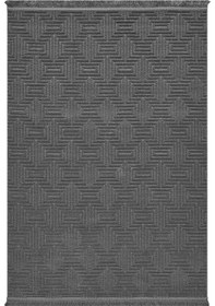 Resim Ruby Antrasit Halı Salon Oturma Odası Çocuk Odası Yatak Odası Halısı 1550 Antrasit 