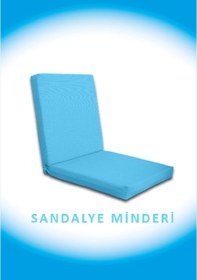 Resim Dekosoy Sandalye Minderi 90cmx45cm Turkuaz 