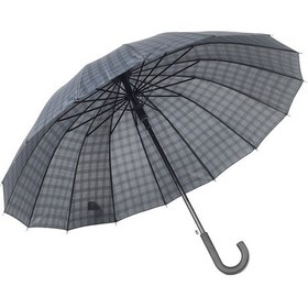 Resim Marlux Rst Açık Lacivert Ekose Fiber 16 Telli Erkek Baston Şemsiye M21marrst02r006 - Açık Lacivert 