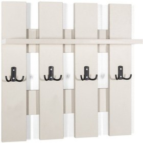 Resim Left Duvar Askılığı, Raflı, Modern, Şık Kumtaşı Beyaz 