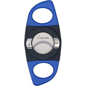 Resim Lubinski Plastik Standlı Puro Kesici Siyah/mavi 60 Ring N11.1571 