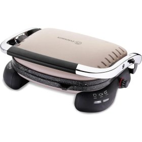 Resim Bej Renkli Tost Makinesi, Pratik ve Şık Tasarım 