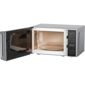 Resim Arçelik Md 211 Dg Gümüş Renk Solo Mikrodalga Fırın 700 W Güç 20 L Kapasite Elektronik Kontrol 