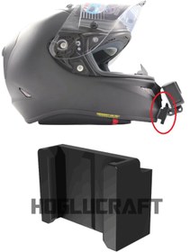 Resim HOGLU CRAFT HJC Rpha 11 Aksiyon Kamera Kask Alt Çene Bağlantı Aparatı Go Pro Motosiklet ChinMount 
