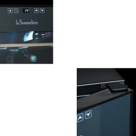 Resim La Sommeliere France Service Solo Şarap Dolabı 28 Kapasiteli 